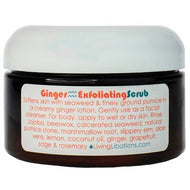 Living Libations Ginger Exfoliating Scrub 120ml