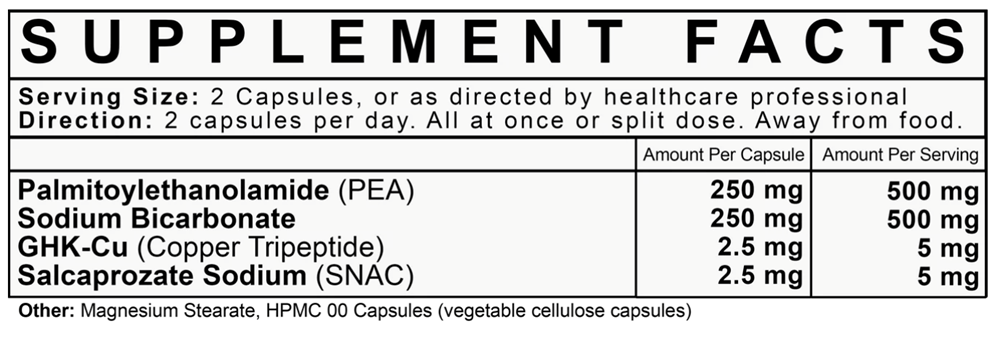 LVLUP Health GHK - Cu 60 Capules - JING Organics