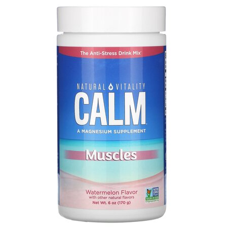 Natural Vitality Calm Muscles Watermelon Flavour 170g