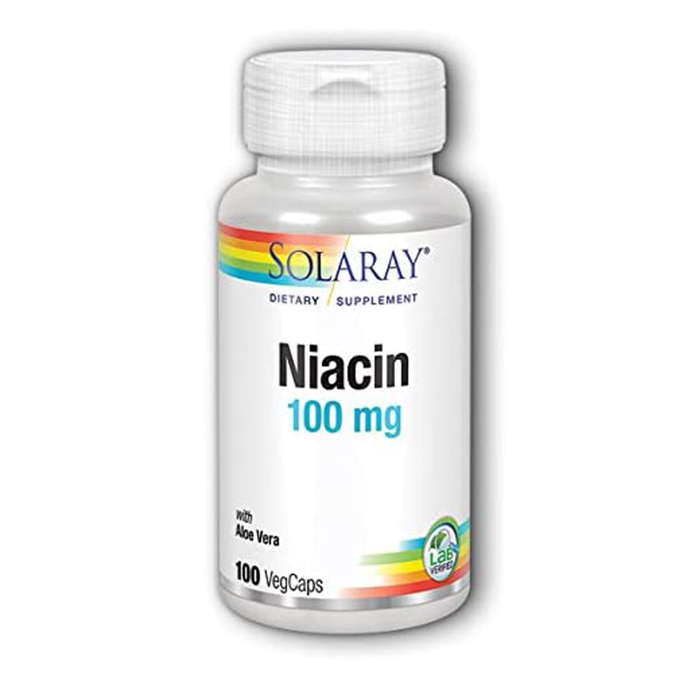 Solaray Niacin 100mg 100 caps